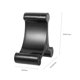 thumbnail image 2 of unbranded Soporte Para Teléfono Triangular De Escritorio En Plástico PP Negro Con Estructura Estable Y Práctico, 2 of 8