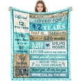 thumbnail image 1 of LHSHID Sweet Blanket Gifts for 12 Year Old Girls and Boys 60x80in, 1 of 7