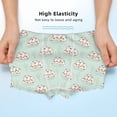 thumbnail image 3 of Yiaed Flora Daisy Cactus Print Boys' Boxer Briefs Cotton Casual Stretch Comfort Boys Boxers - Kids Boxer Briefs Underwear for Boys (6-18)-X-Small, 3 of 5