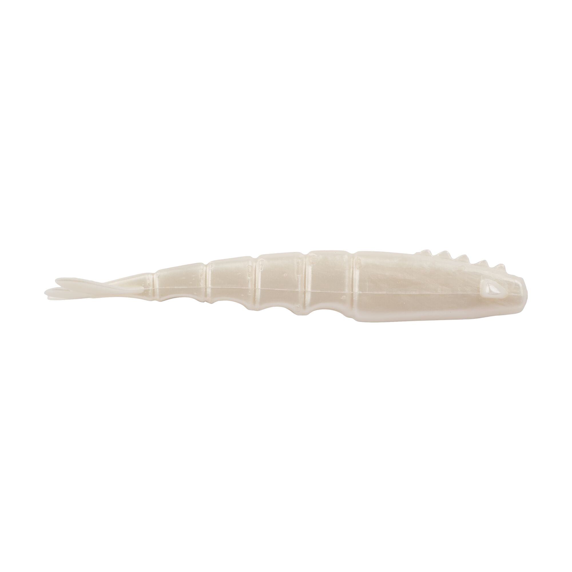 Berkley PowerBait® Saltwater Bonga Shrimp, 4 in, Shrimp, Pearl White (6-count)