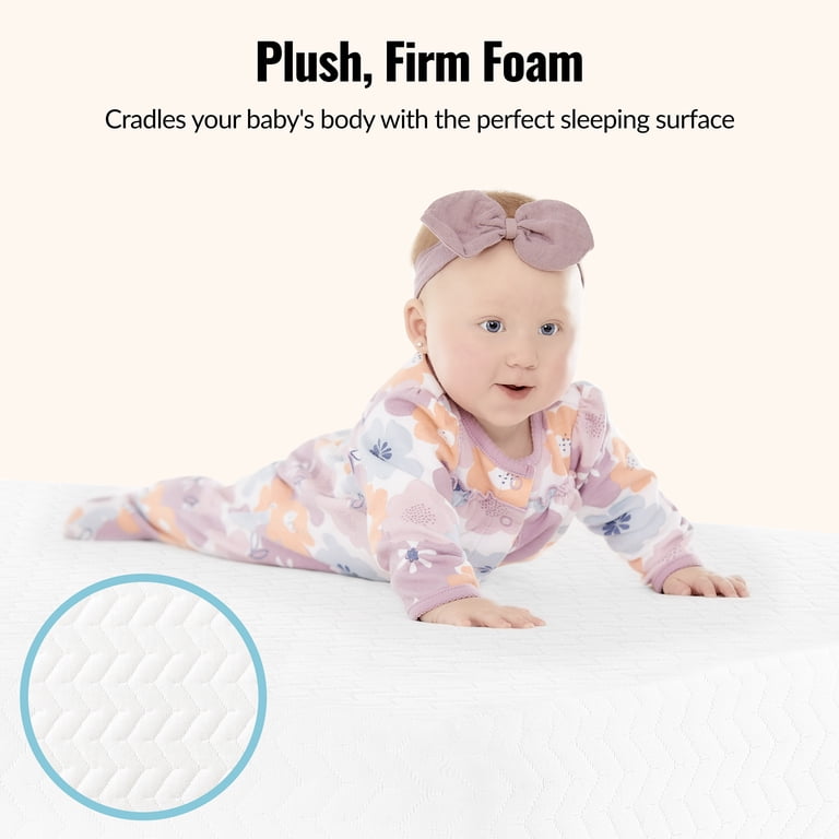 Dream On Me Baby ZZZ 5" Foam Crib & Toddler Mattress photo 4