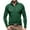 Green, variant on Iugvhana Classic Fit Button Up Shirts for Men Pullover Casual Solid Color Cotton Long Sleeve Lapel Shirt with Pocket Gray L