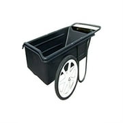 TaylorMade Dock Pro Dock Cart, 47 x 23 x 13-Inch, Ergonomic, Curved Handle, Marine Plastic Rim Wheels, 7 Cubic Feet, 300 lbs. Capacity, Hand Wheelbarrow for Garden, Landscape, Yard, Cargo - 1060