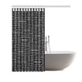 thumbnail image 2 of MKHERT Music Shower Curtain Waterproof Bath Curtain Decor 66x72 inch, 2 of 2
