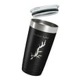 thumbnail image 3 of Jordan Lake B. Everett Map Tumbler Travel Mug Insulated Laser Engraved Coffee Cup North Carolina 20 oz Black, 3 of 5