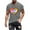 Gray, variant on Xihbxyly Short Sleeve Blouses for Men Crew Neck Hearts Print Workout Clothes Comfy Loose Fit Comfortable Tunic Tops Men Tunic Blouses