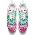 thumbnail image 3 of Coolcustomize Colorful Tie Dye Shoes for Women/Men Non Slip Walking Shoes Comfortable Lightweight Casual Athletic Sneaker, 3 of 6