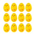 thumbnail image 1 of Rongfmy 12Pcs Fillable Easter Eggs DIY Decorations for Easter Classroom Rewards, 1 of 9