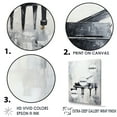 thumbnail image 3 of Designart "Midnight Minimalist Piano Harmony III" Music Floater Framed Canvas Prints, 3 of 5