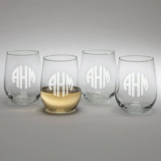 Engraved Colchester Whiskey Glasses, Set of 2, Carmine Design by Home Wet  Bar 