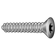 TAMPER-PRUF SCREW 441300 Metal Screw,#8-16,1/4 In L,PK50