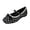 Black, variant on HTHLVMD Womens Polka Dot Flats, Women's Polka Dot Mary Jane Flats with Bow Detail, Adjustable Buckle Casual Shoes, Soft Lightweight Comfortable Footwear for Work, School, and Everyday Wear, White 8
