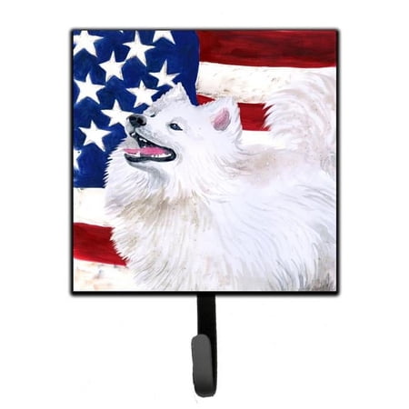 Samoyed Patriotic Leash or Key Holder