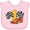AD-Pink, variant on Inktastic Number One Race Car Boys or Girls Baby Bib