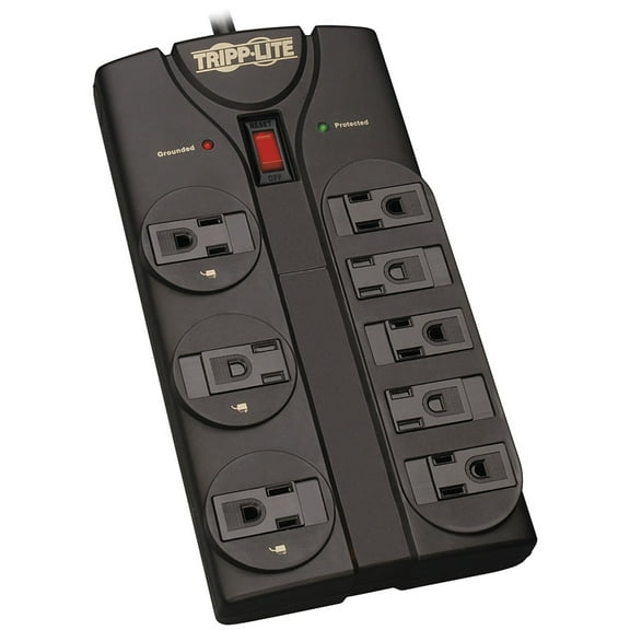 Protect It! 1,440-Joules Surge Protector, 8 Outlets, 8-Ft. Cord, TLP808BPT