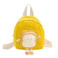 thumbnail image 4 of Adorable Monkey Plushie Backpack for Cute Cartoon School Bag Lightweight Bookbag Daily Outdoor Travel Back to School Supplies, 4 of 4