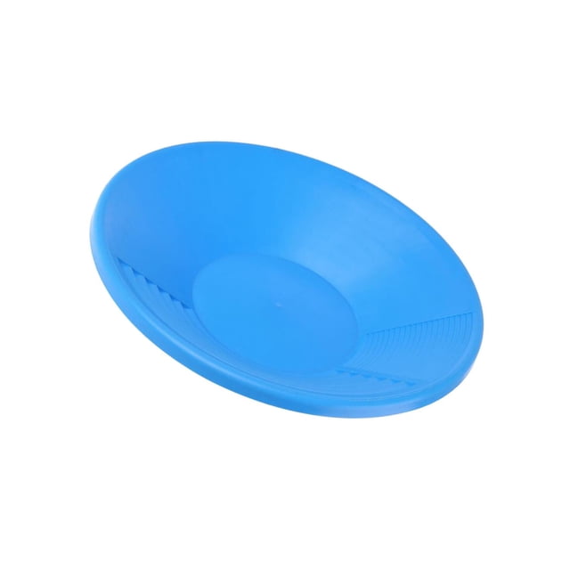 Poêle Dorée à Double Riffle de 15 Pouces pour Nuggets, Extraction, Curage, Panoramique de Rivière, Panoramique, Curage, Panoramique de Rivière, Bleu Ciel