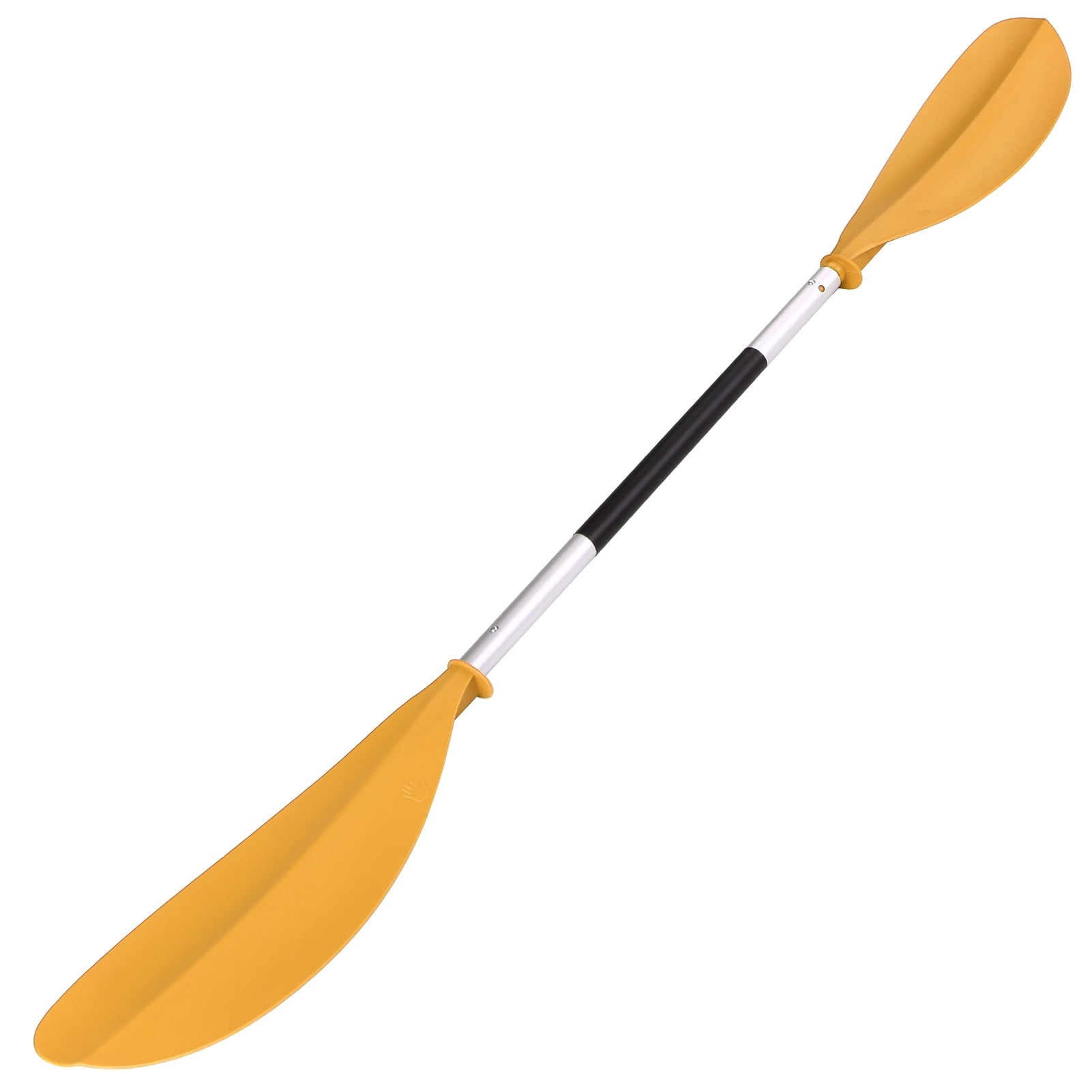 4-Piece Asymmetrical Kayak Paddle Set with Quick Release