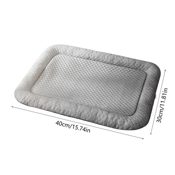 Hogarize Cooling Ice Pad Pet Mat for Summer Dog Cat Nest Bed Ice Bean Sleeping Pad Soft Breathable Indoor Hot Weather Pet Cooling Mat for Comfort and Relaxation