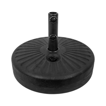 Outdoor Market Umbrella Base Stand 47 lbs Fillable Heavy Duty Patio Umbrella Base Stand with Adjustment Knob, Free Standing Sand & Water Fillable Pole Holder for Outdoor, Garden, Market, Lawn & Pool