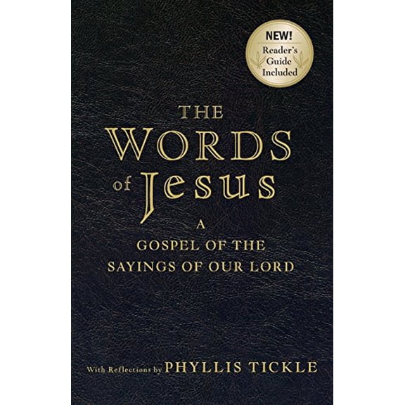 Pre-Owned The Words of Jesus: A Gospel of the Sayings of Our Lord with Reflections (Paperback) 0470453672 9780470453674