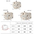 thumbnail image 6 of Toaster Cover 2 Slice, Retro Spring Floral Dustproof Bakeware Oven Protector with Top Hook, Brown Butterfly Botanical Waterproof Small Kitchen Appliance Toasters Dust Cover, 11"x6"x8", 6 of 9