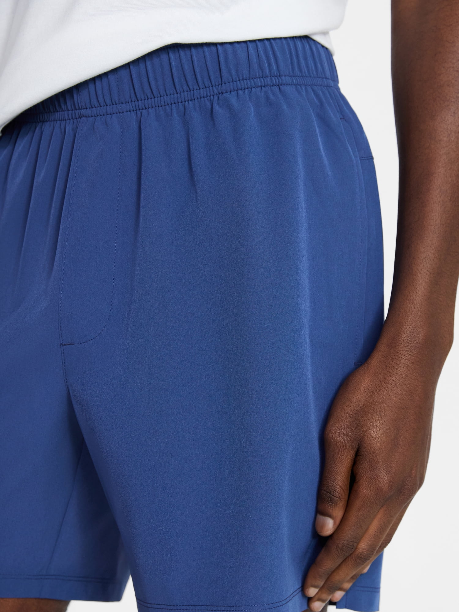 Athletic Works Men's and Big Men's Woven Running Shorts, 6" and 8" Inseams, Sizes XS-5XL