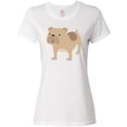 thumbnail image 3 of Inktastic Bulldog Women's T-Shirt, 3 of 5