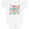 thumbnail image 3 of Inktastic My Auntie Loves Me Girls Girls Baby Bodysuit, 3 of 5