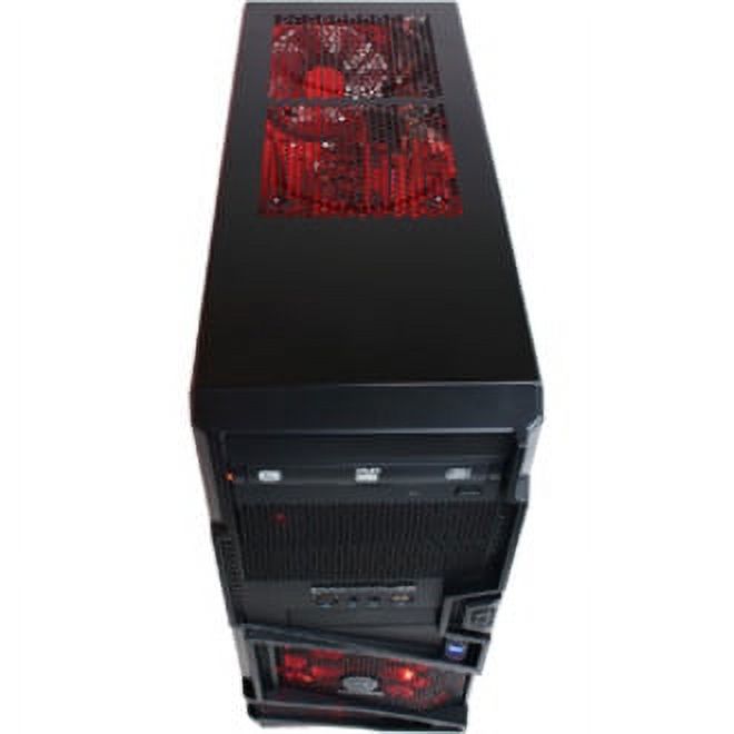 CyberPowerPC Gamer Ultra Gaming Desktop, AMD FX-Series FX-4100, 8GB RAM, NVIDIA GeForce GT520 1 GB, 1TB HD, DVD Writer, Windows 7 Home Premium, GUA250 - image 4 of 5