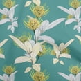 thumbnail image 1 of oneOone Polyester Spandex Dusty Teal Green Fabric Florals Fabric For Sewing Printed Craft Fabric By The Yard 56 Inch Wide, 1 of 6