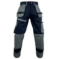 thumbnail image 5 of Notus Men's Work Safety Pants Cordura Knee Reinforced Casual Tactical Trousers Utility Tools Holster Pockets S1 Navy 30-34, 5 of 6