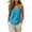 Blue, variant on Cotton Linen Cami Tops for Womens Sleeveless Spaghetti Straps V Neck Shirts Loose Fit Solid Color Camisole Tank Tops Slim Summer Going Out Blouses Navy