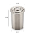 thumbnail image 4 of 2X Press Ham Maker, Round Shape Stainless Steel for Making Healthy Homemade Meat with Thermometer, 4 of 7