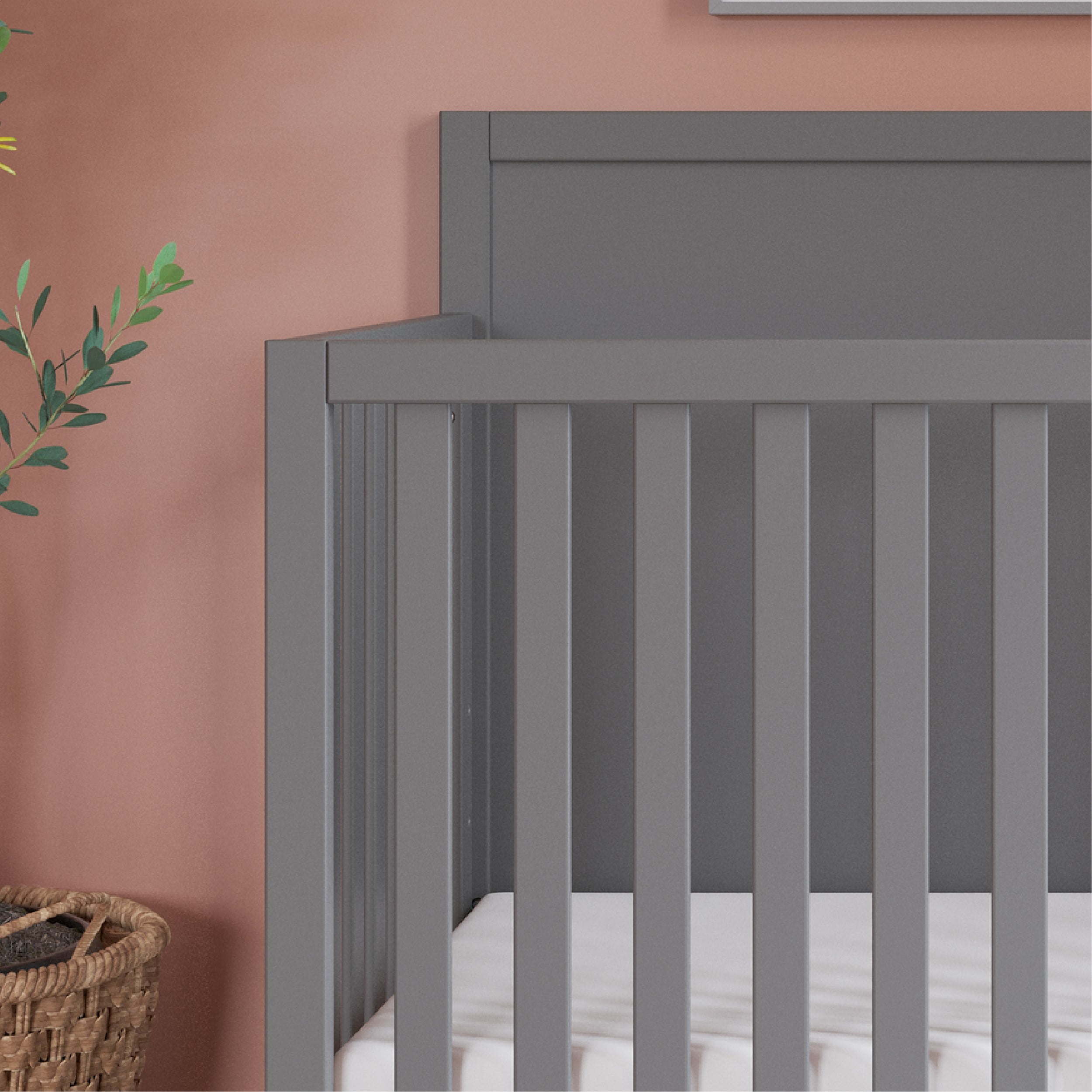 Child Craft Soho 4-in-1 Convertible Flat Top Crib
