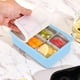 thumbnail image 5 of Bandeja grande de cubitos de silicona para whisky y cócteles | Molde hexaédrico con tapa | Fácil desmoldeo antiadherente | Fabricante de bloques grandes de hielo para congelador | Grado alimenticio, 5 of 6