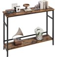thumbnail image 2 of Yeshouse Entryway Table, Console Tables with Storage, 39.3”Rustic Sofa Table with Adjustable Shelf, Console Table for Entryway, Living Room, Hallway, Bedroom, 2 of 7