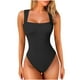 thumbnail image 2 of Traje de baño moldeador para mujer, estampado liso, push-up, traje de baño para mujer, 2 of 3