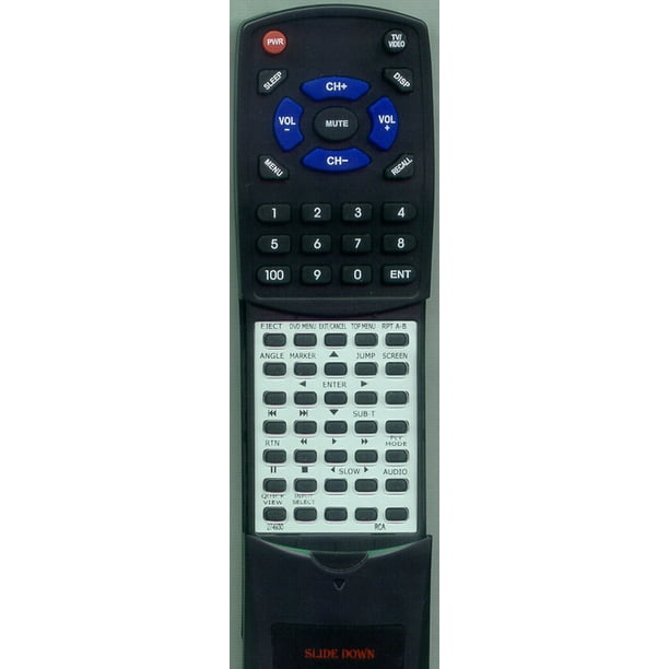 Replacement Remote for RCA 274930, 076R0PF010, L22HD32D, L32HD32D, L26WD26D, L32WD26D, L26HD32D