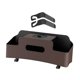 thumbnail image 3 of Organizador de respaldo de asiento Caja de pañuelos Caja de almacenamiento para asiento trasero Multifuncional Universal Marrón, 3 of 7