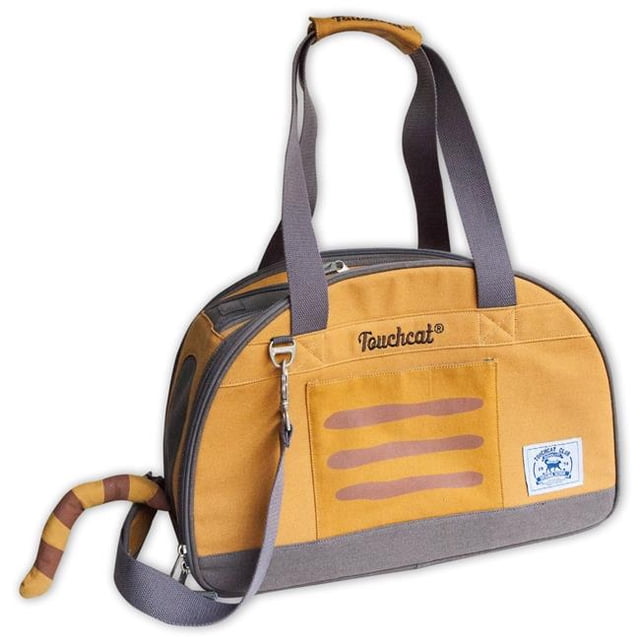 Touchcat B101YLMD Porte-Chat Pliable Approuvé par la Compagnie Aérienne Designer - Jaune - Taille Unique