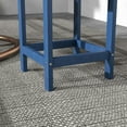 thumbnail image 2 of Resenkos Outdoor Side End Table, End Table, Outdoor Couch Table,Patio Side Table, 15" Square Outdoor End Table, HDPE Plastic Tea Table, Blue, 2 of 11