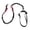 Red, variant on M Buder Heavy Duty Bungee Dog Leash Shock Absorbing Elastic Rope with 2 Padded Handles for Large Dogs Walking Training, Anti-Pull Reflective Nylon Gear, Black Color, 20 Inches / 50.8 cm Length