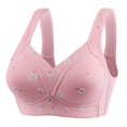 thumbnail image 2 of TAGOLD FY23 Valentine's Day Lingerie for Womens,Woman's Solid Color Comfortable Hollow Out Perspective Bra Underwear No Rims, 2 of 4