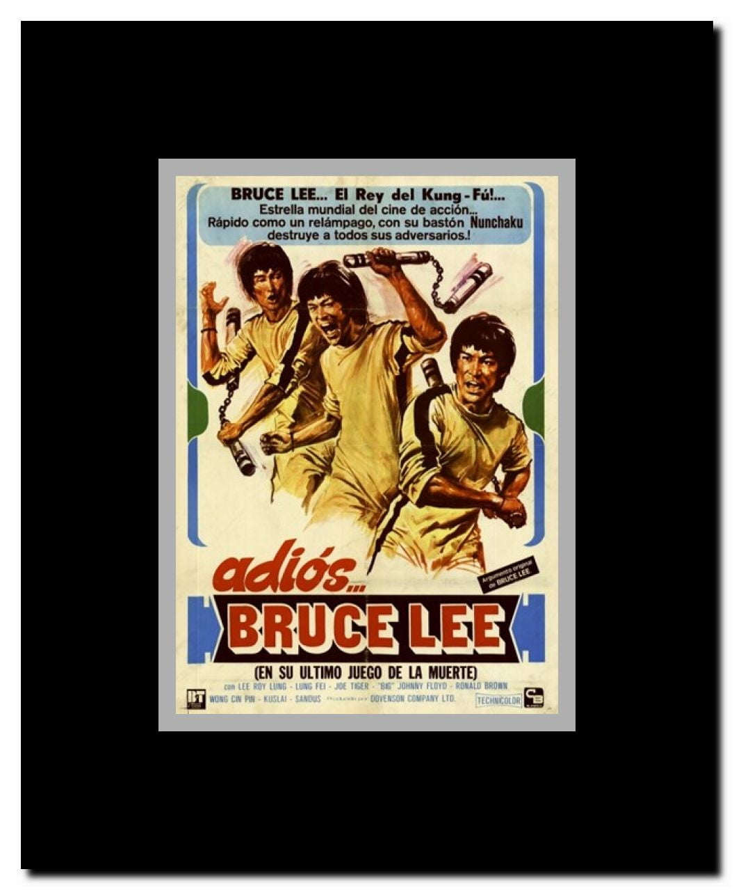 Goodbye Bruce Lee Framed Poster Com Goodbye Bruce Lee Framed Poster