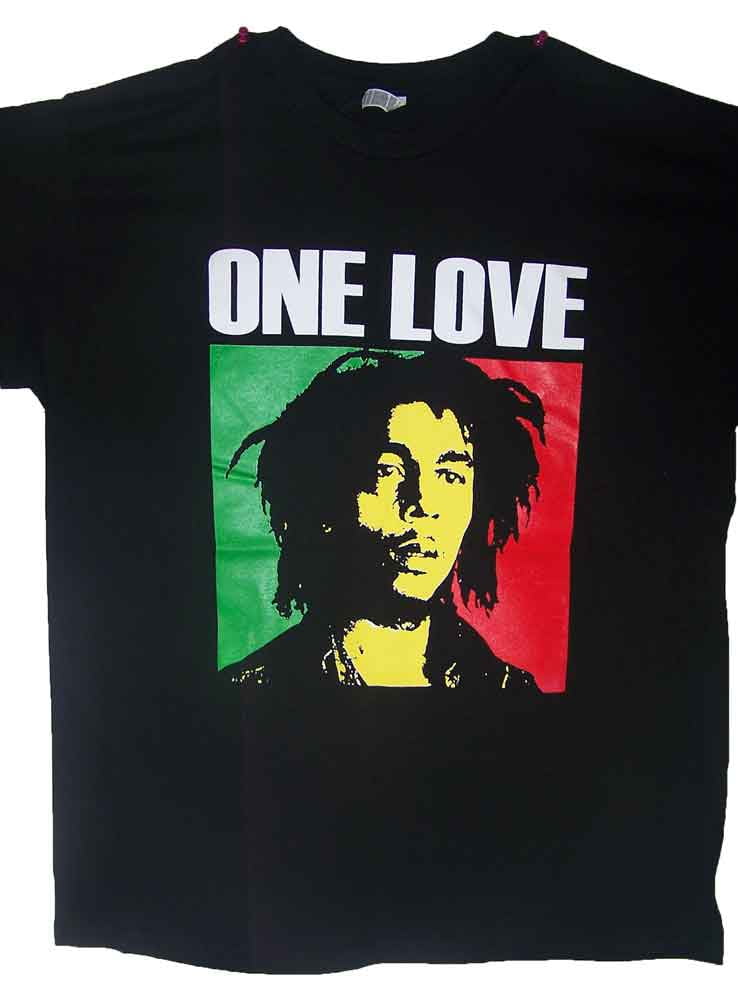 gennemskueligt rygrad At afsløre Reggae Rasta T-Shirt Bob Marley T-Shirt One Love T-Shirt - Black Color -  Men's Size: X-Large - Uni-Sex Style -- FREE USA Shipping -- (RRTS11C-XL) -  Walmart.com