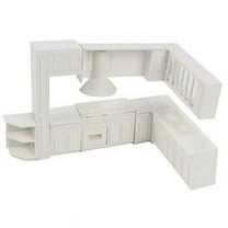 Doll house Miniature cabinet kitchen furniture molds