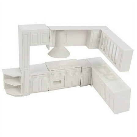 Doll house Miniature cabinet kitchen furniture molds