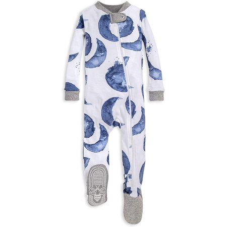 Baby Boys nisex Pajamas, Zip Front Non Slip Footed Sleeper Pjs, Organic  Cotton 