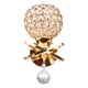 thumbnail image 3 of Lámpara De Pared De Estilo Moderno Soporte De Luz De Pared Colgante De Cristal Enchufe E14 (Sin Bombilla Incluida) Plata / Oro / Color Guardurnaity HA025483-02, 3 of 5